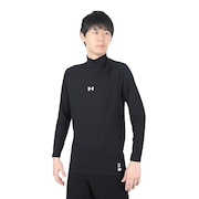 アンダーアーマー（UNDER ARMOUR）（メンズ）野球 アンダーシャツ ヒートギア ロングスリーブ モックシャツ 1385291 001 速乾