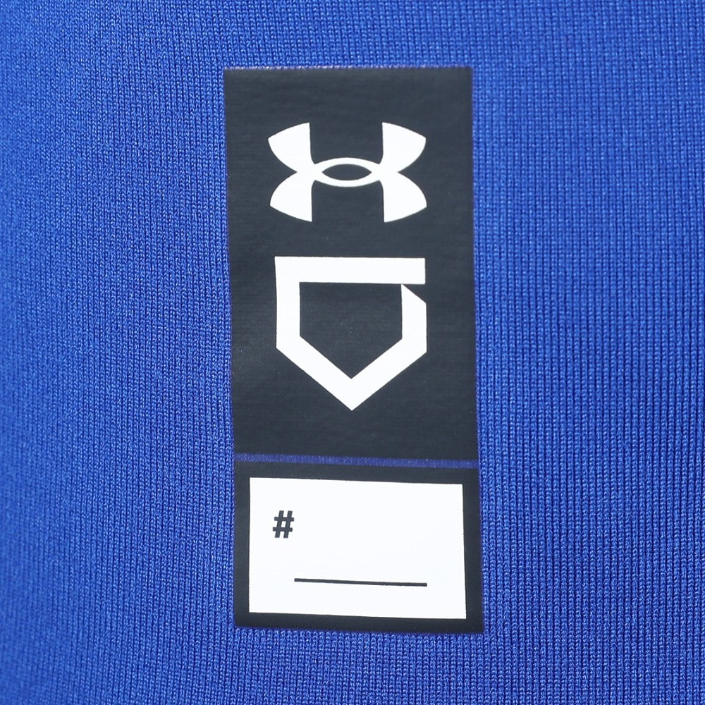 アンダーアーマー（UNDER ARMOUR）（メンズ）野球 アンダーシャツ ヒートギア ロングスリーブ モックシャツ 1385291 400 速乾