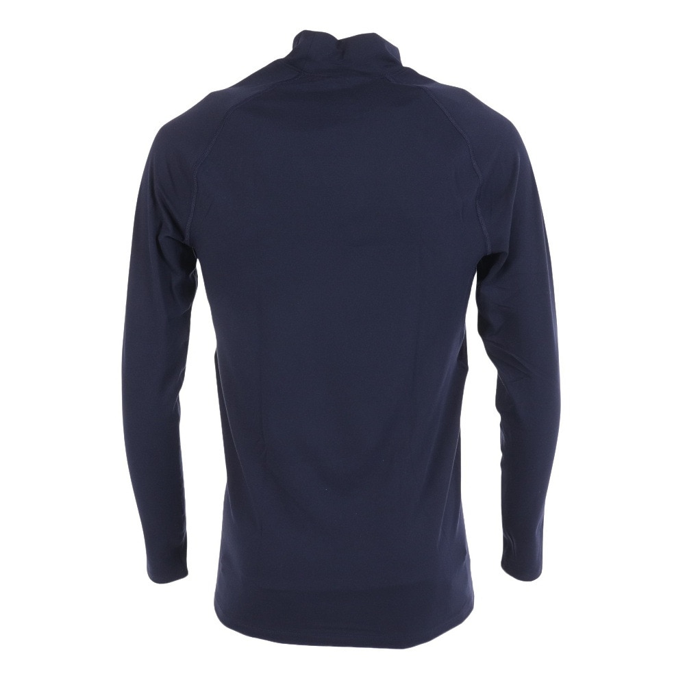 アンダーアーマー（UNDER ARMOUR）（メンズ）野球 アンダーシャツ ヒートギア ロングスリーブ モックシャツ 1385291 410 速乾