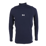 アンダーアーマー（UNDER ARMOUR）（メンズ）野球 アンダーシャツ ヒートギア ロングスリーブ モックシャツ 1385291 410 速乾