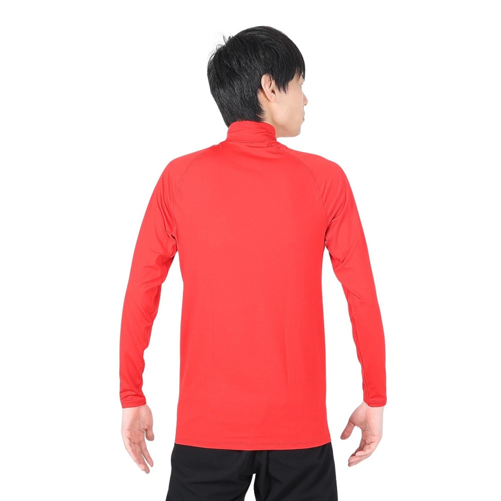 アンダーアーマー（UNDER ARMOUR）（メンズ）野球 アンダーシャツ ヒートギア ロングスリーブ モックシャツ 1385291 600 速乾