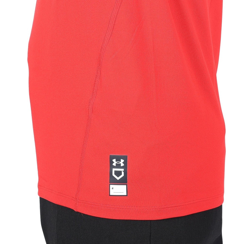 アンダーアーマー（UNDER ARMOUR）（メンズ）野球 アンダーシャツ ヒートギア ロングスリーブ モックシャツ 1385291 600 速乾