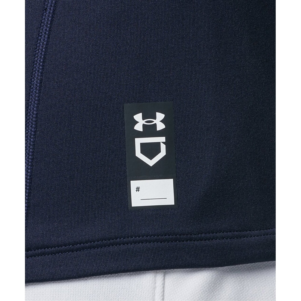 アンダーアーマー（UNDER ARMOUR）（メンズ）野球 アンダーシャツ コールドギア コンフォート フィッティド ロングスリーブ モックネック シャツ 1388133 410