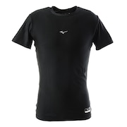 ミズノ（MIZUNO）（メンズ）野球 アンダーシャツ 半袖 バイオギア ローネック インナー シャツ 12JA8C3109