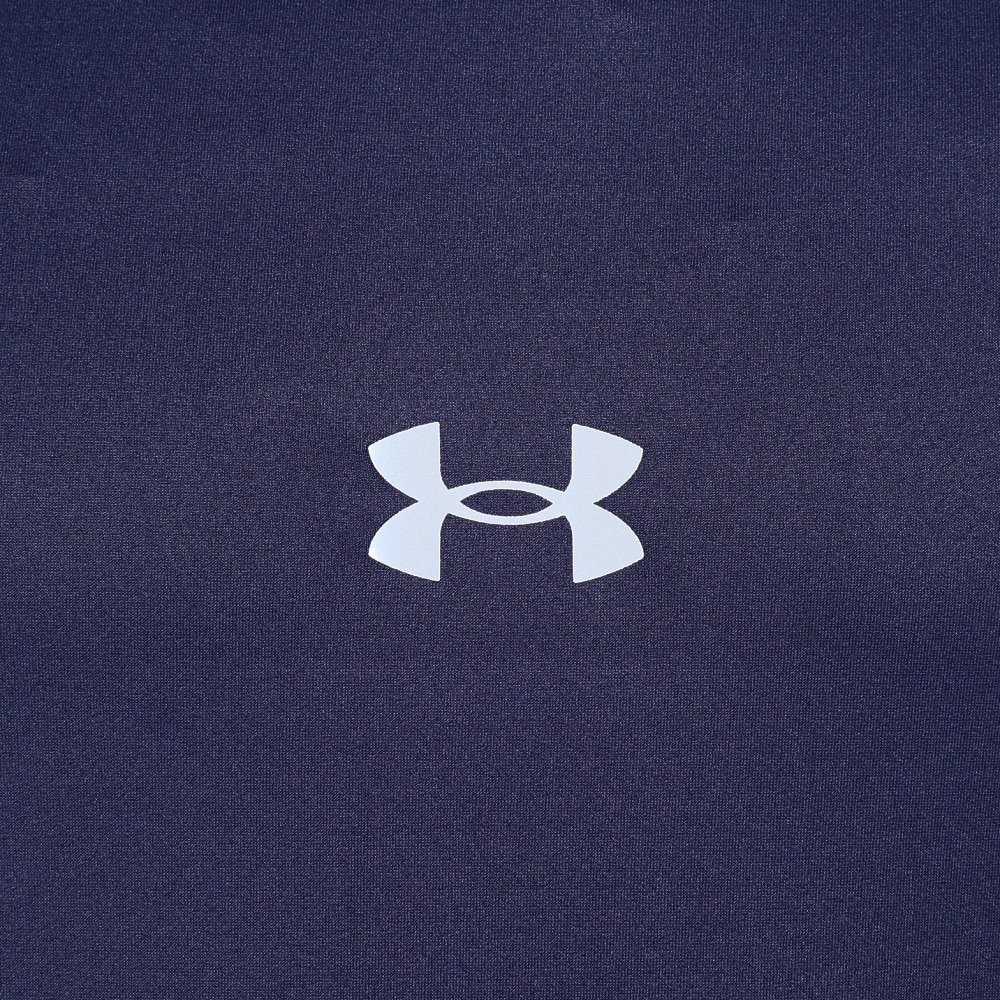 アンダーアーマー（UNDER ARMOUR）（メンズ）野球 アンダーシャツ 半袖 夏用 アイソチル コンプレッション ショートスリーブ クルー ネイビー UPF50 紫外線カット 1364732 MDN BB 冷感 速乾