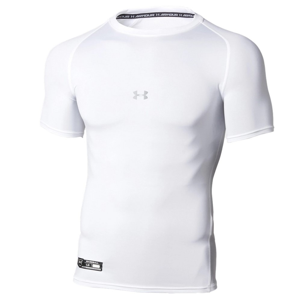 アンダーアーマー（UNDER ARMOUR）（メンズ）アンダーシャツ ヒートギアアーマー コンプレッション ショートスリーブ クルー 1358643 100 速乾