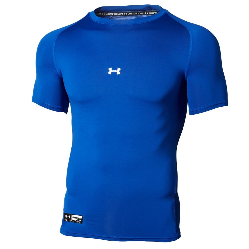 アンダーアーマー（UNDER ARMOUR）（メンズ）アンダーシャツ ヒートギアアーマー コンプレッション ショートスリーブ クルー 1358643 400 速乾