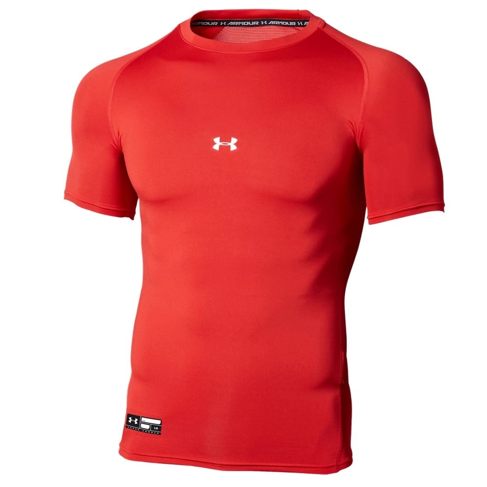 アンダーアーマー（UNDER ARMOUR）（メンズ）アンダーシャツ ヒートギアアーマー コンプレッション ショートスリーブ クルー 1358643 600 速乾