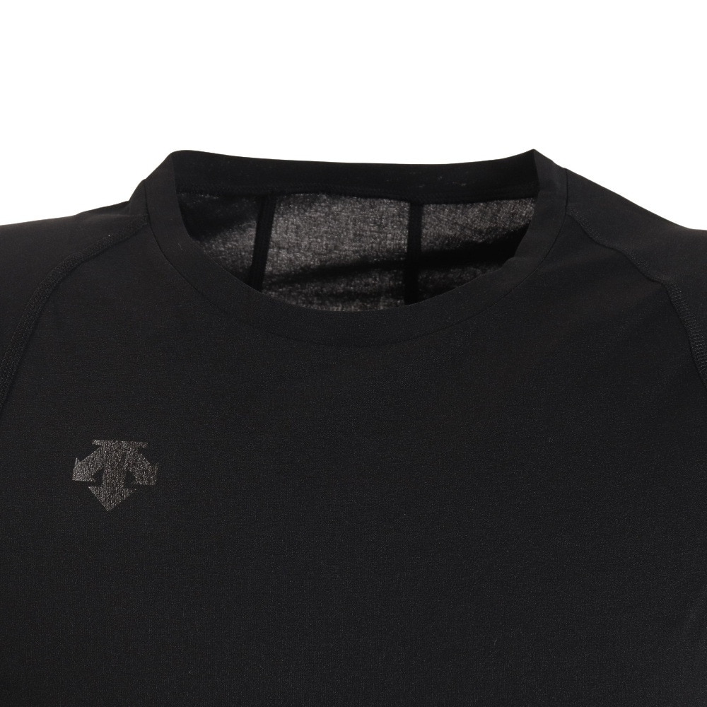 デサント（DESCENTE）（メンズ）野球 丸首半袖アンダーシャツ STD-721B BLK 速乾
