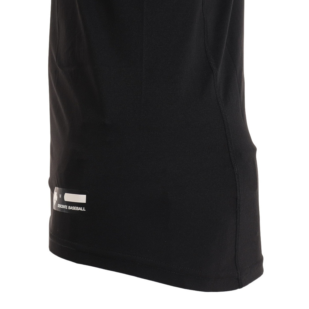 デサント（DESCENTE）（メンズ）野球 丸首半袖アンダーシャツ STD-721B BLK 速乾