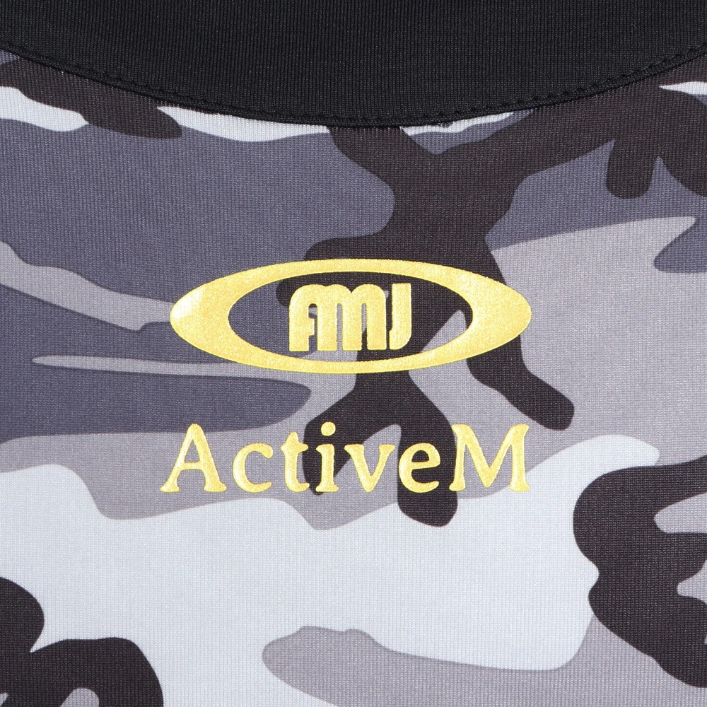 アクティブーム（ActiveM）（メンズ）野球 アンダーシャツ 半袖コンフォートインナー 01BK 速乾