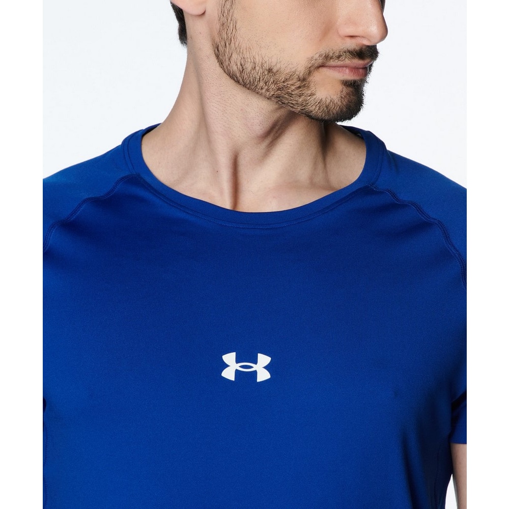 アンダーアーマー（UNDER ARMOUR）（メンズ）野球 ヒートギアアーマー コンフォートフィッティド 半袖クルーネック アンダーシャツ 1384732 400 速乾