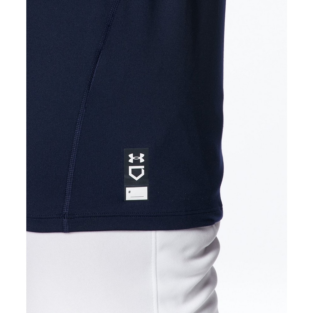 アンダーアーマー（UNDER ARMOUR）（メンズ）野球 ヒートギアアーマー コンフォートフィッティド 半袖クルーネック アンダーシャツ 1384732 410 速乾