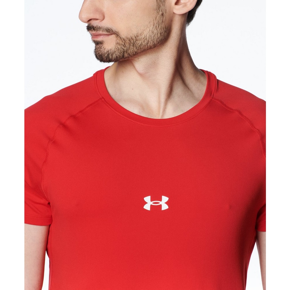 アンダーアーマー（UNDER ARMOUR）（メンズ）野球 ヒートギアアーマー コンフォートフィッティド 半袖クルーネック アンダーシャツ 1384732 600 速乾