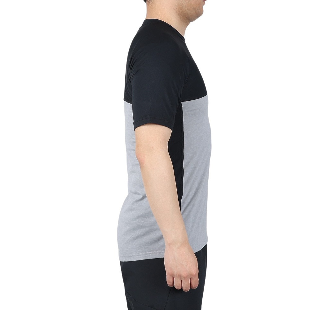 ニューバランス（new balance）（メンズ）野球 アンダーシャツ BP ベースボールアシンメトリー 半袖Tシャツ 右投げ用 MT41704RBK 速乾