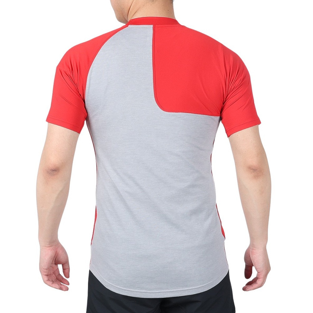 ニューバランス（new balance）（メンズ）野球 アンダーシャツ BPベースボールアシンメトリ―半袖Tシャツ 右投げ用 MT41704RTRE 速乾