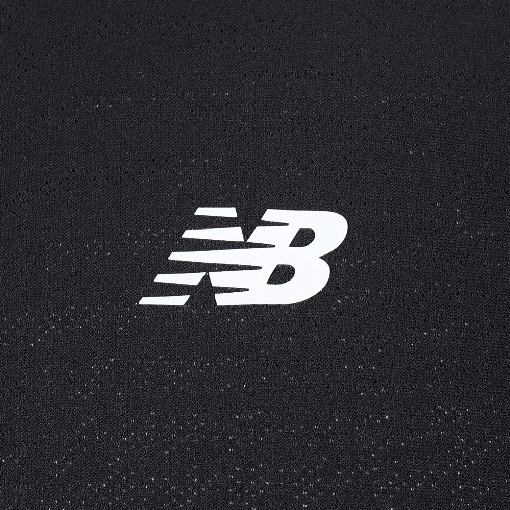 ニューバランス（new balance）（メンズ）野球 アンダーシャツ BPジャガード 半袖トップ MT41707BK 速乾