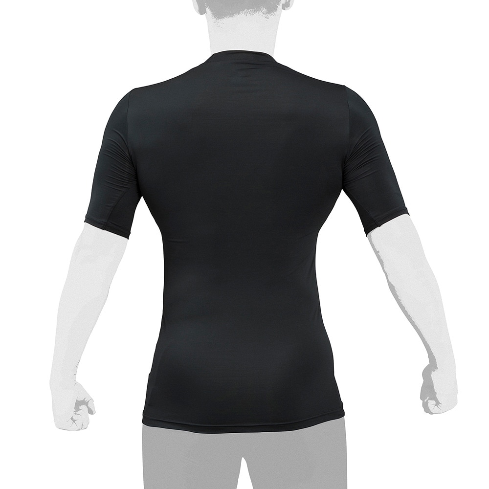 ミズノ（MIZUNO）（メンズ、レディース）野球 アンダーシャツ バイオギアローネック半袖Tシャツ 12JABC3109 速乾 UVカット