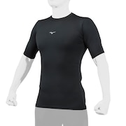 ミズノ（MIZUNO）（メンズ、レディース）野球 アンダーシャツ バイオギアローネック半袖Tシャツ 12JABC3109 速乾 UVカット