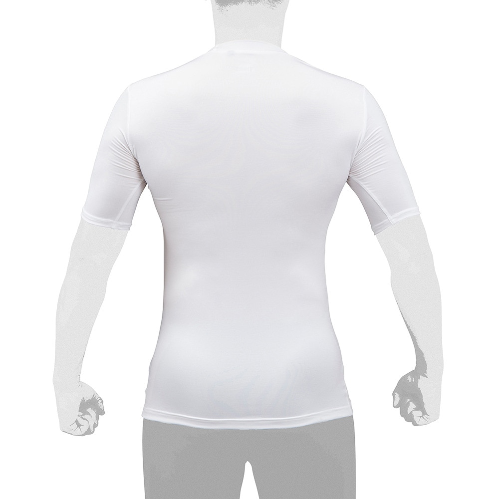 ミズノ（MIZUNO）（メンズ、レディース）野球 アンダーシャツ バイオギアローネック半袖Tシャツ 12JABC3101 速乾 UVカット