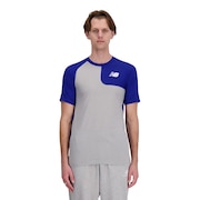 (メンズ)野球 アンダーシャツ ベースボールアシンメトリー 半袖Tシャツ 左投げ用 MT41704LTRY