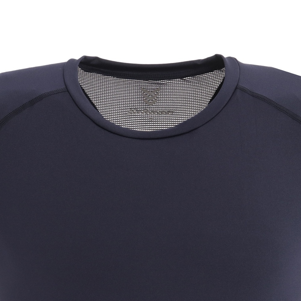 YABANE（YABANE）（メンズ）野球 アンダーシャツ ドライプラス抗菌ストレッチ丸首半袖ストレッチシャツ YA2AB03-48 抗菌効果 吸汗速乾性 抗菌防臭 UVケア
