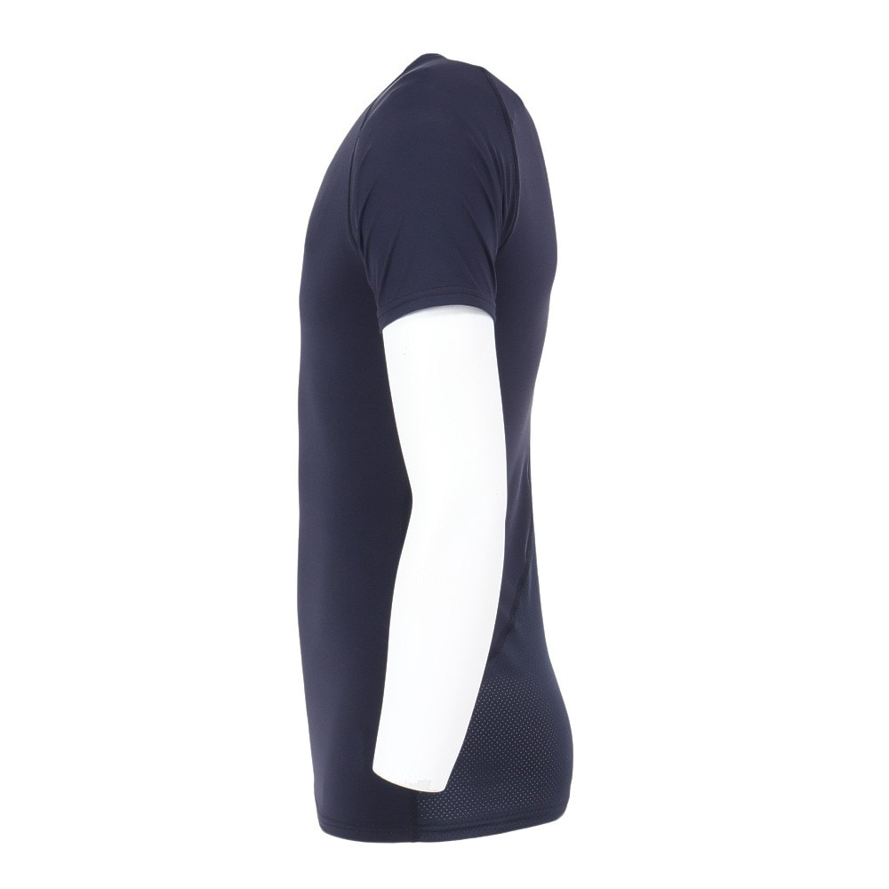 YABANE（YABANE）（メンズ）【新商品】 野球 アンダーシャツ 冷感 ストレッチ丸首半袖ストレッチシャツ YA2AB05-48 接触冷感 UVケア