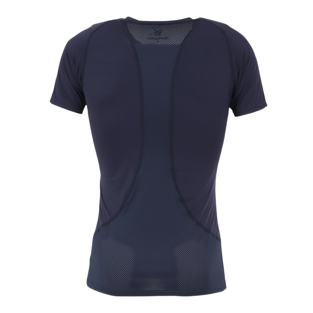 YABANE（YABANE）（メンズ）【新商品】 野球 アンダーシャツ 冷感 ストレッチ丸首半袖ストレッチシャツ YA2AB05-48 接触冷感 UVケア