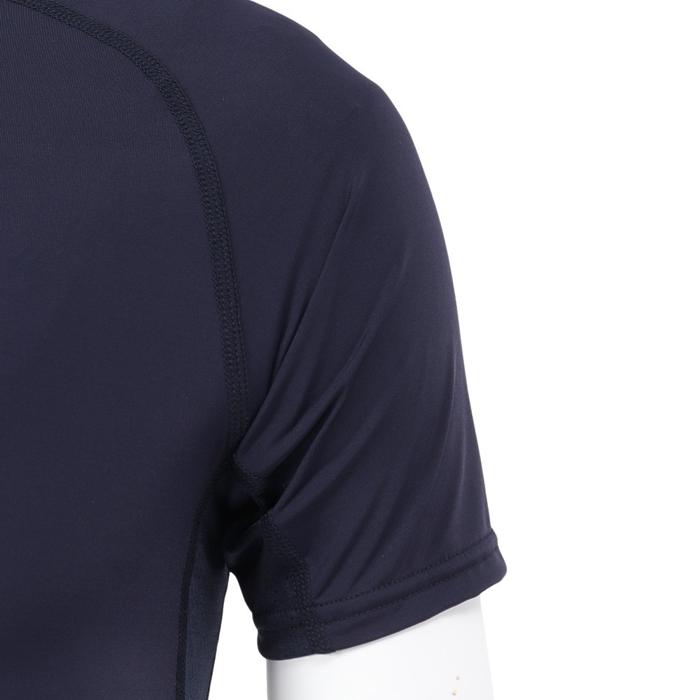YABANE（YABANE）（メンズ）【新商品】 野球 アンダーシャツ 冷感 ストレッチ丸首半袖ストレッチシャツ YA2AB05-48 接触冷感 UVケア
