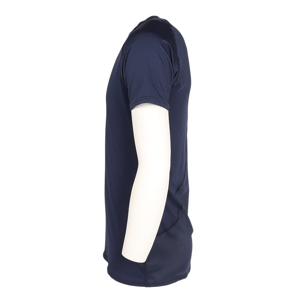 YABANE（YABANE）（メンズ）野球 丸首半袖 背面メッシュ ストレッチ アンダーシャツ YA5AB01 48