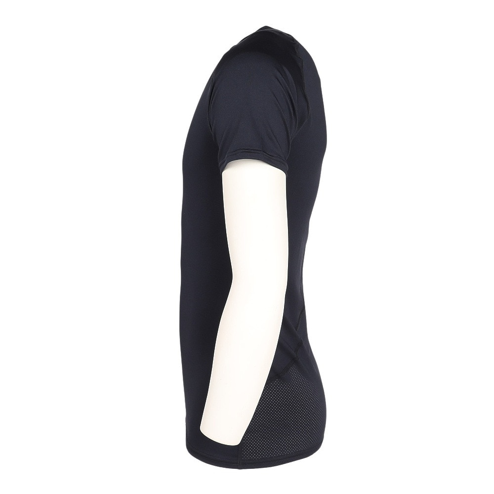 YABANE（YABANE）（メンズ）野球 丸首半袖 背面メッシュ ストレッチ アンダーシャツ YA5AB01 90