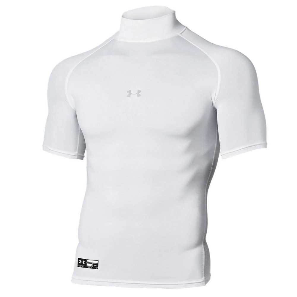 アンダーアーマー（UNDER ARMOUR）（メンズ）野球 アンダーシャツ ヒートギアアーマー コンプレッション ショートスリーブ モック 1358642 100 速乾