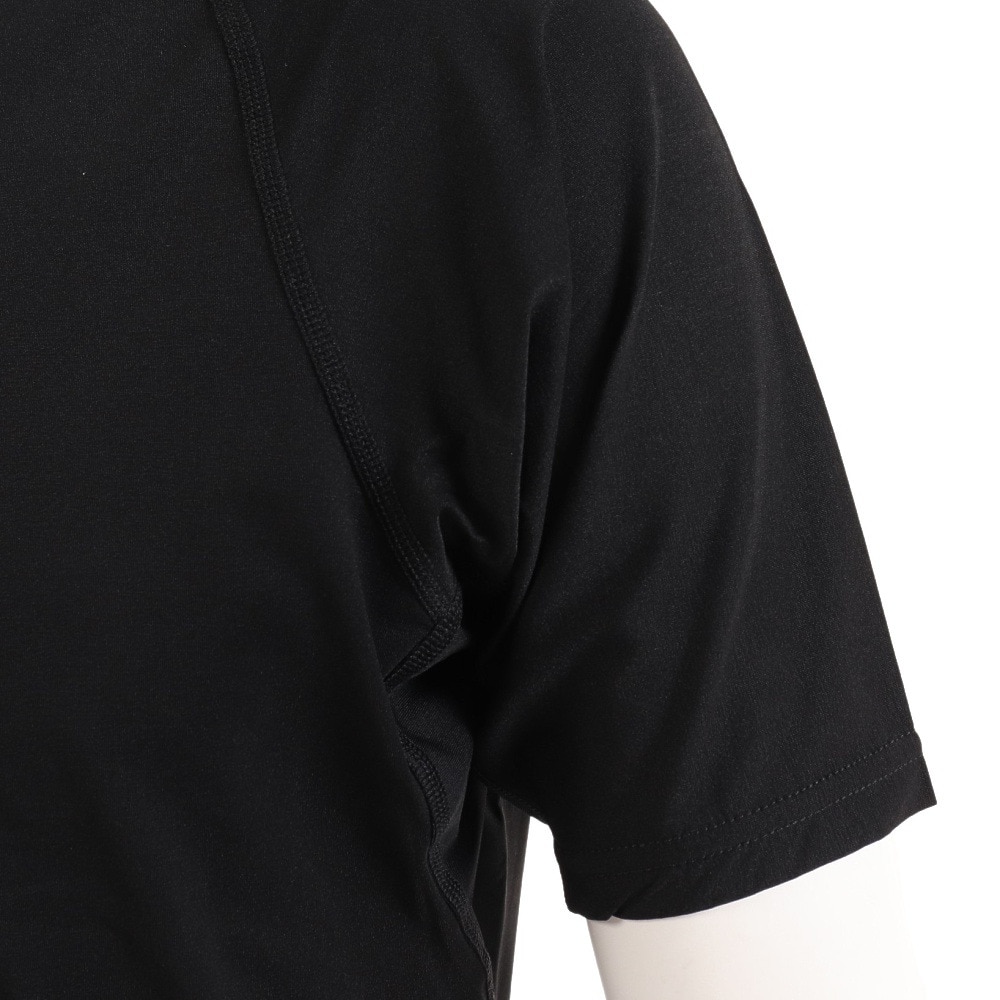 デサント（DESCENTE）（メンズ）野球 ハイネック半袖アンダーシャツ STD-720B BLK 速乾