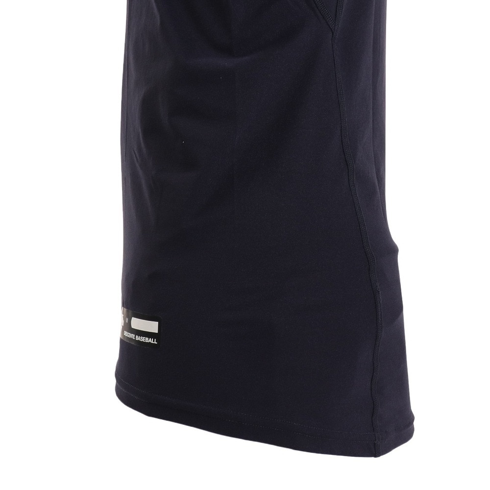 デサント（DESCENTE）（メンズ）野球 ハイネック半袖アンダーシャツ STD-720B DNVY 速乾