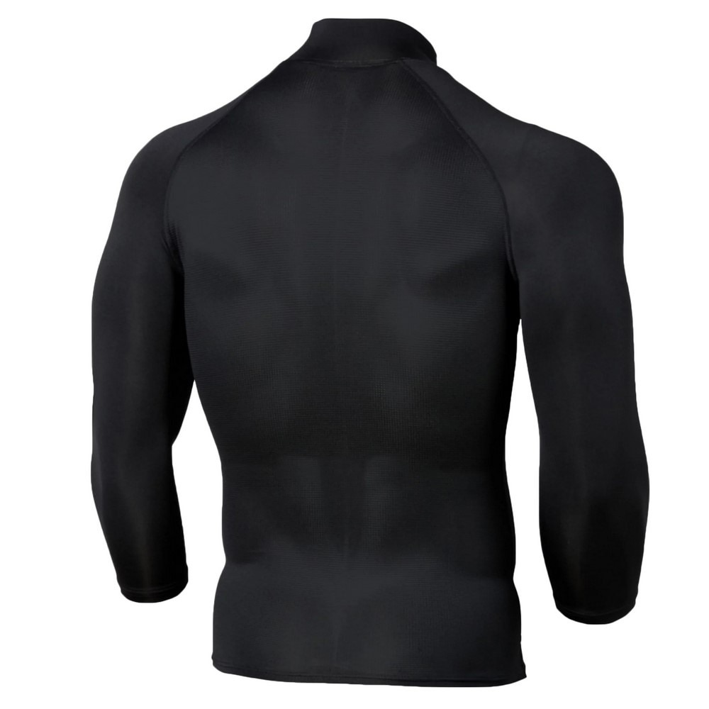 アンダーアーマー（UNDER ARMOUR）（メンズ）アンダーシャツ ヒートギアアーマー コンプレッション 3/4モック 1358644 001 速乾