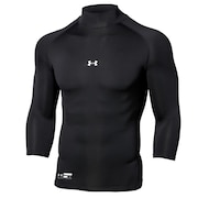 アンダーアーマー（UNDER ARMOUR）（メンズ）アンダーシャツ ヒートギアアーマー コンプレッション 3/4モック 1358644 001 速乾