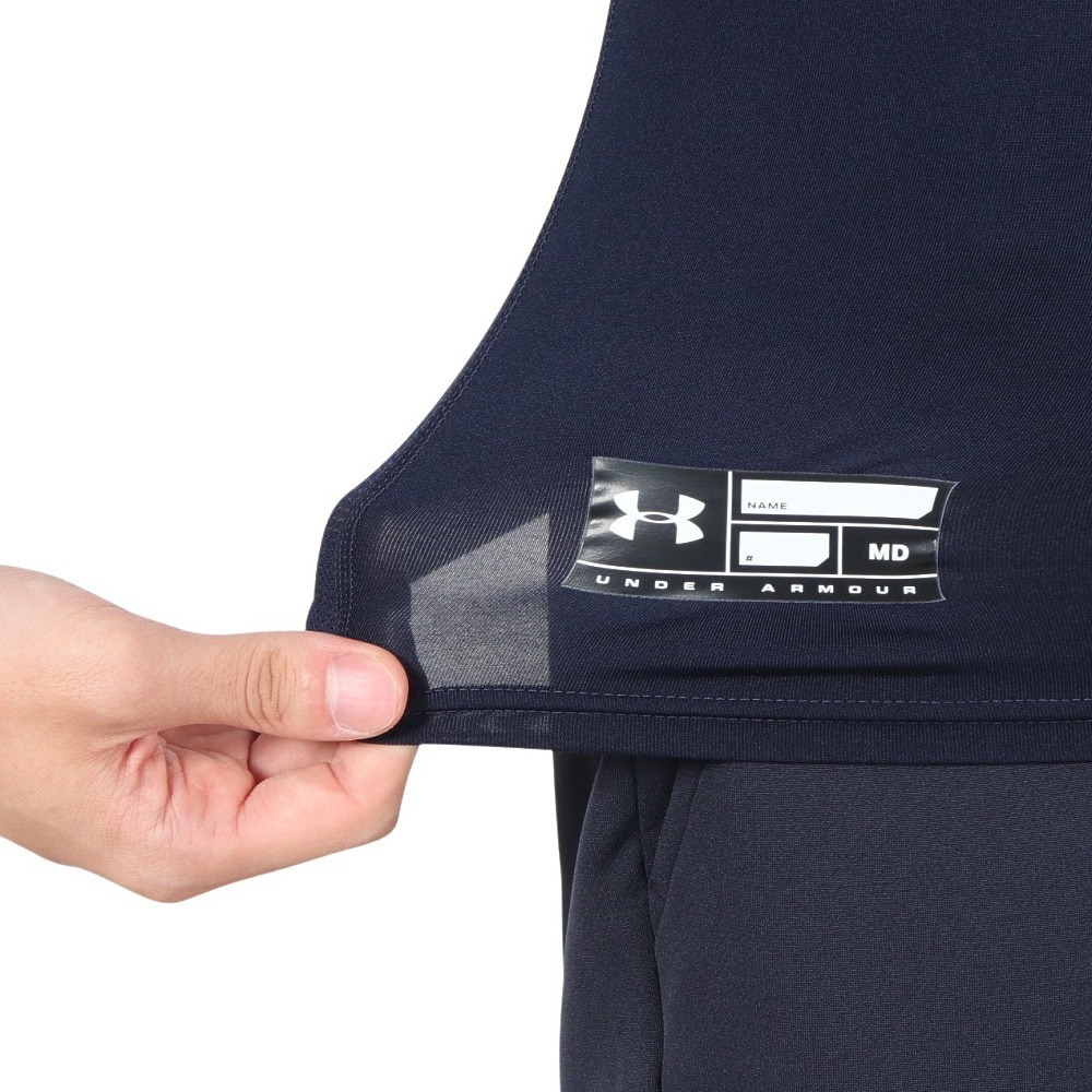 アンダーアーマー（UNDER ARMOUR）（メンズ）アンダーシャツ ヒートギアアーマー コンプレッション 3/4モック 1358644 410 速乾