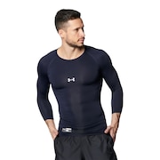 アンダーアーマー（UNDER ARMOUR）（メンズ）野球 アンダーシャツ ヒートギアアーマー コンプレッション 3/4 クルーシャツ 1378235 410