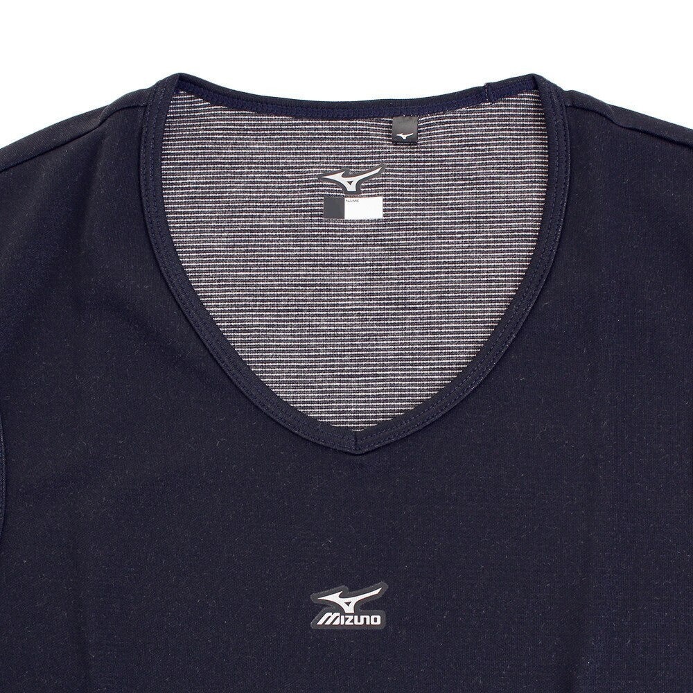 ミズノ（MIZUNO）（メンズ）ブレスサーモ Vネックノースリーブインナーシャツ 12JA6X-4114