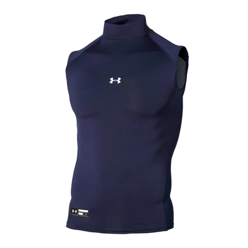 アンダーアーマー（UNDER ARMOUR）（メンズ）野球 アンダーシャツ ヒートギアアーマー コンプレッション スリーブレス モック 1358641 410 速乾