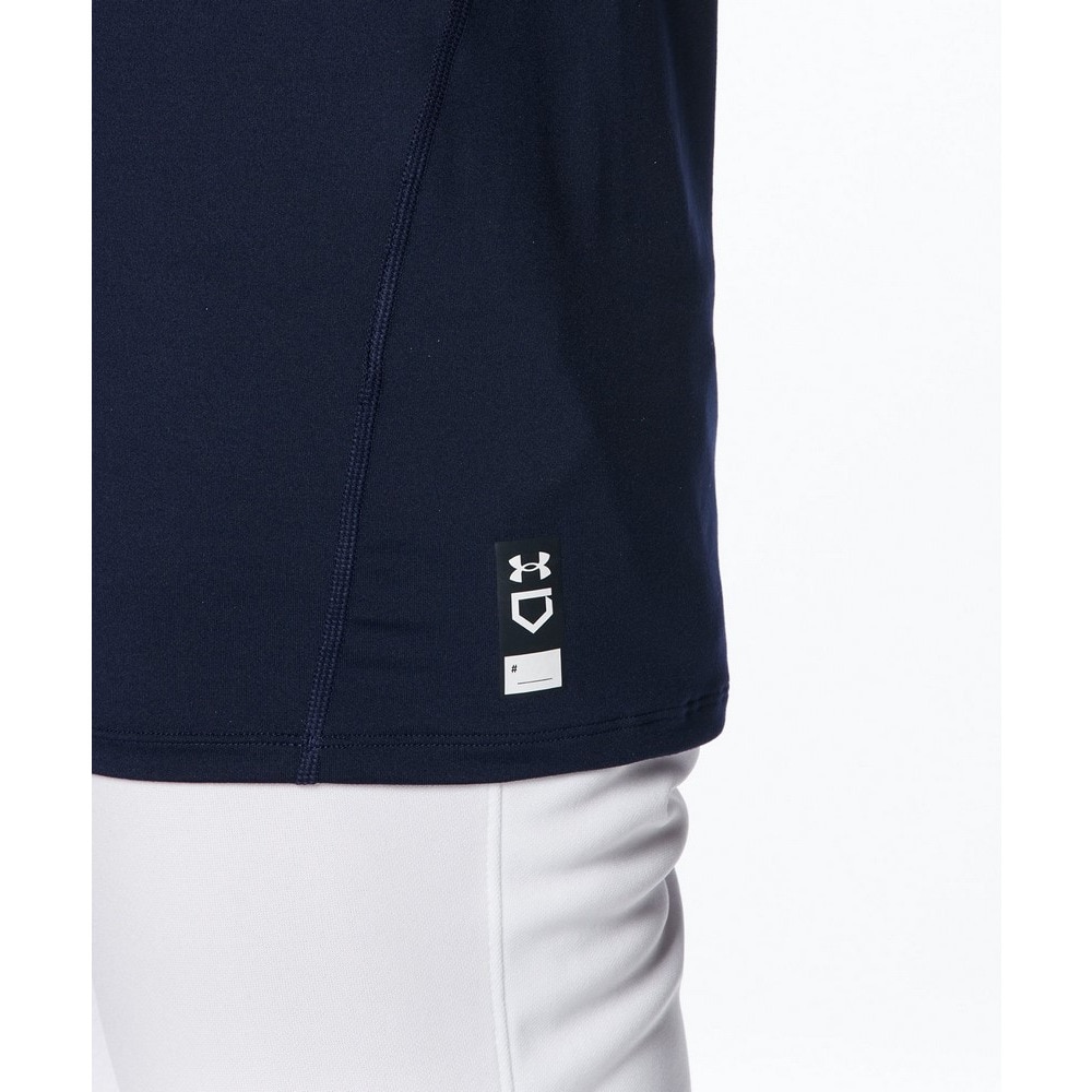 アンダーアーマー（UNDER ARMOUR）（メンズ）野球 ヒートギアアーマー コンフォートフィッティド スリーブレス モックネック アンダーシャツ 1385293 410 速乾