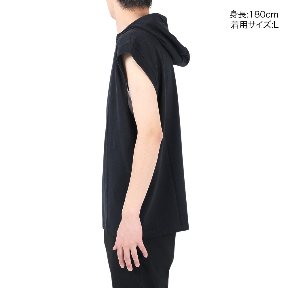ニューバランス（new balance）（メンズ）野球 アンダーシャツ BP スリーブレス ライトウェイトフーディ MT41706BK 速乾