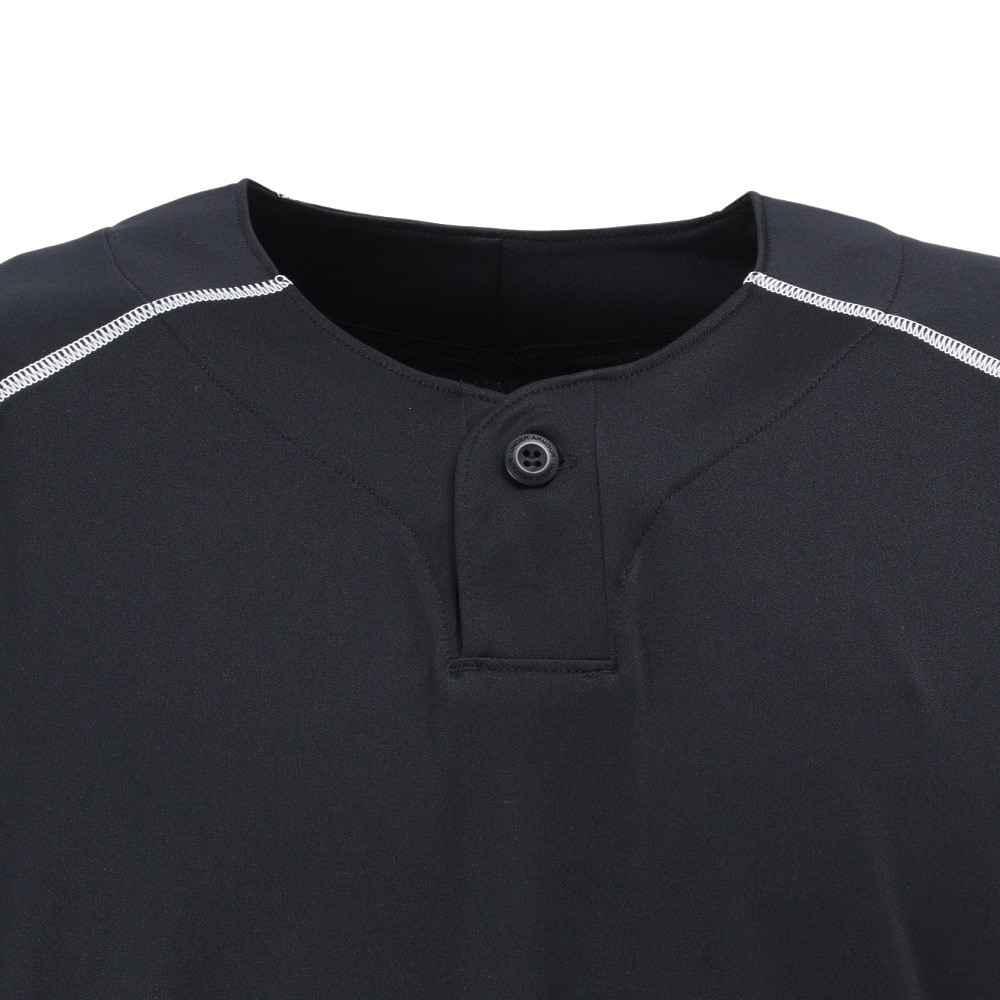 アンダーアーマー（UNDER ARMOUR）（メンズ）野球ウェア 1ボタン 半袖Tシャツ 1314084 001