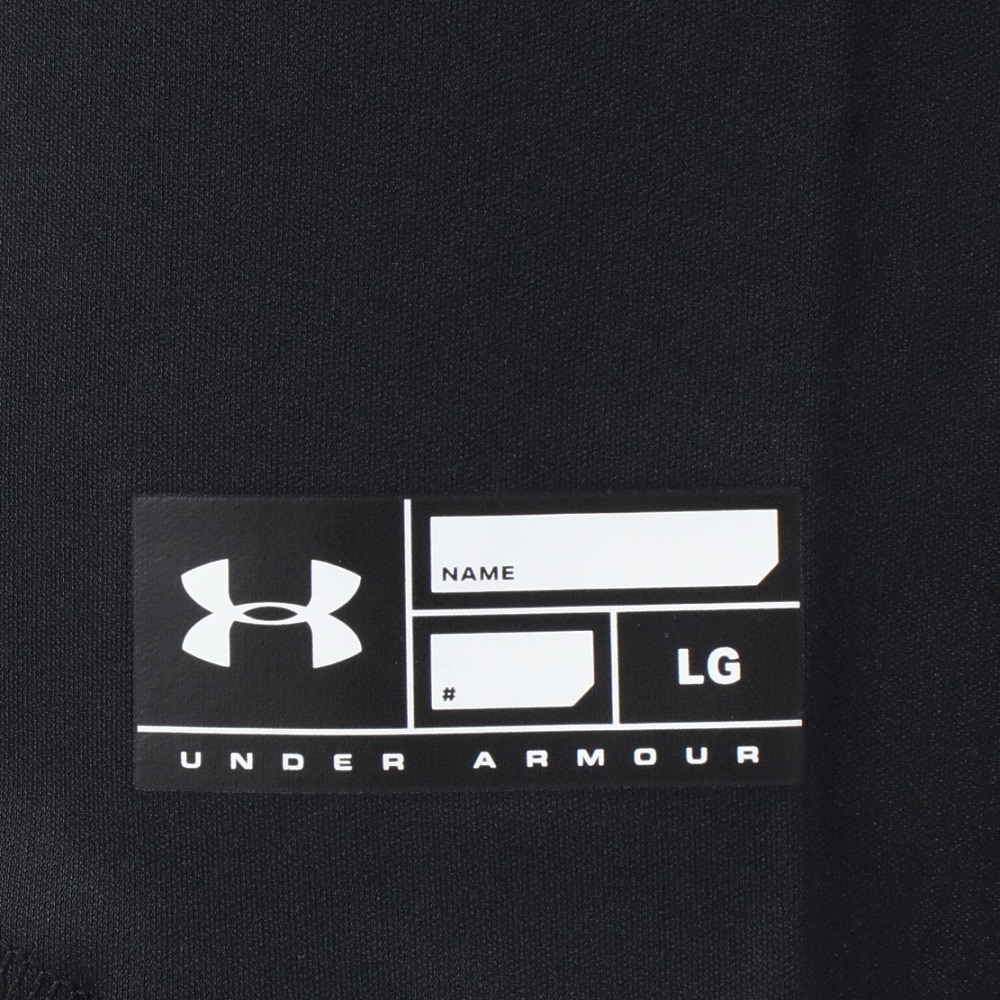 アンダーアーマー（UNDER ARMOUR）（メンズ）野球ウェア 1ボタン 半袖Tシャツ 1314084 001