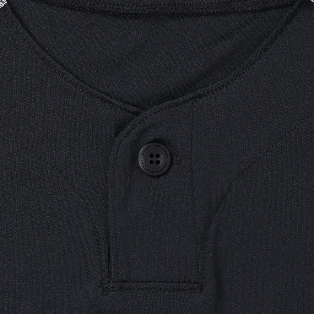 アンダーアーマー（UNDER ARMOUR）（メンズ）野球ウェア 1ボタン 半袖Tシャツ 1314084 001