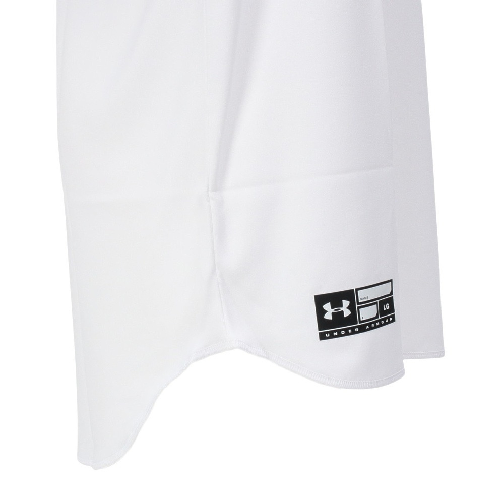 アンダーアーマー（UNDER ARMOUR）（メンズ）野球ウェア 1ボタン 半袖Tシャツ 1314084 100