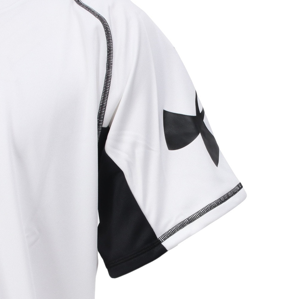 アンダーアーマー（UNDER ARMOUR）（メンズ）野球ウェア 1ボタン 半袖Tシャツ 1314084 101