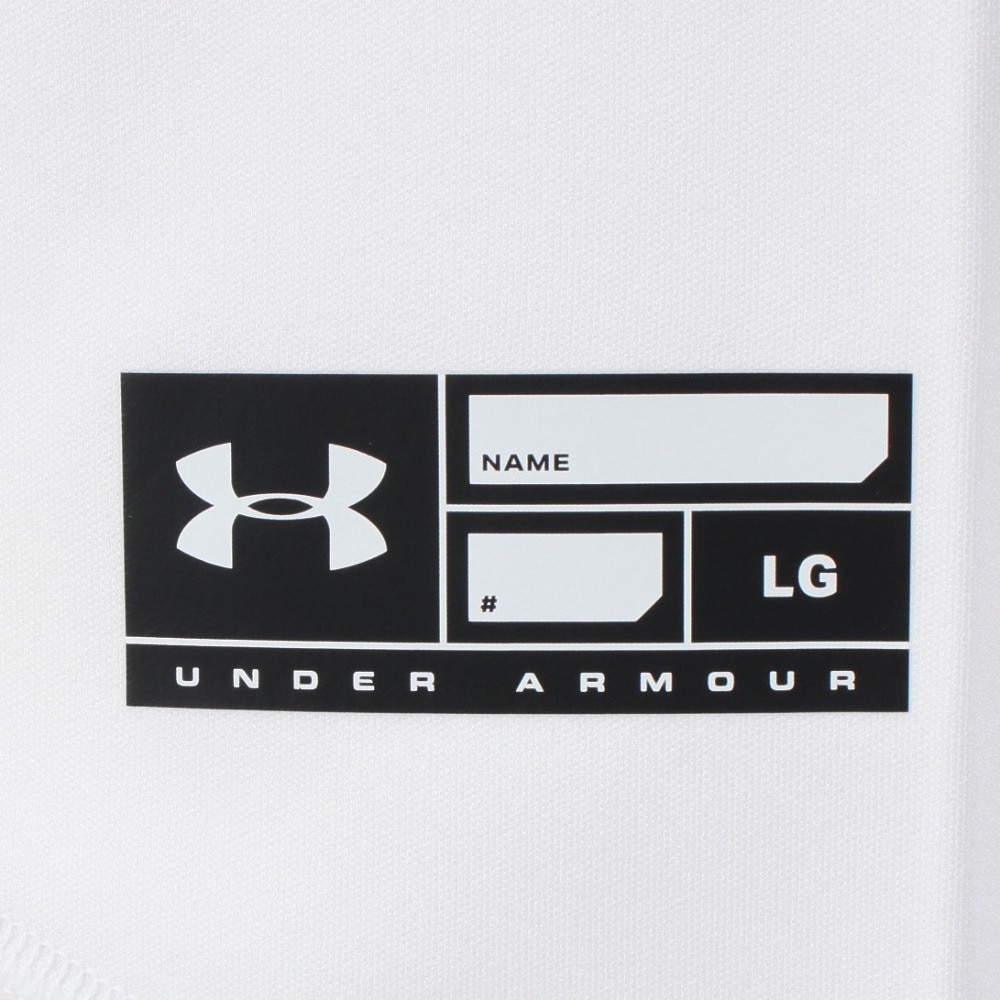 アンダーアーマー（UNDER ARMOUR）（メンズ）野球ウェア 1ボタン 半袖Tシャツ 1314084 101