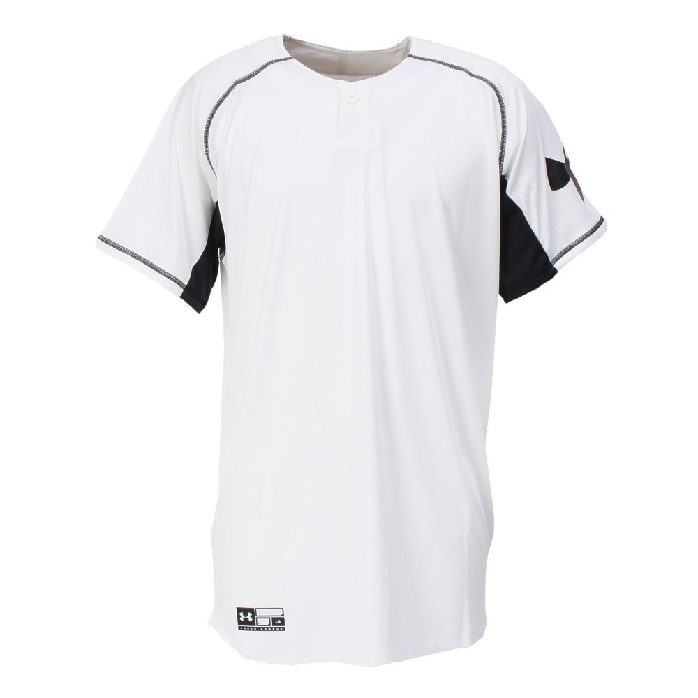 アンダーアーマー（UNDER ARMOUR）（メンズ）野球ウェア 1ボタン 半袖Tシャツ 1314084 101