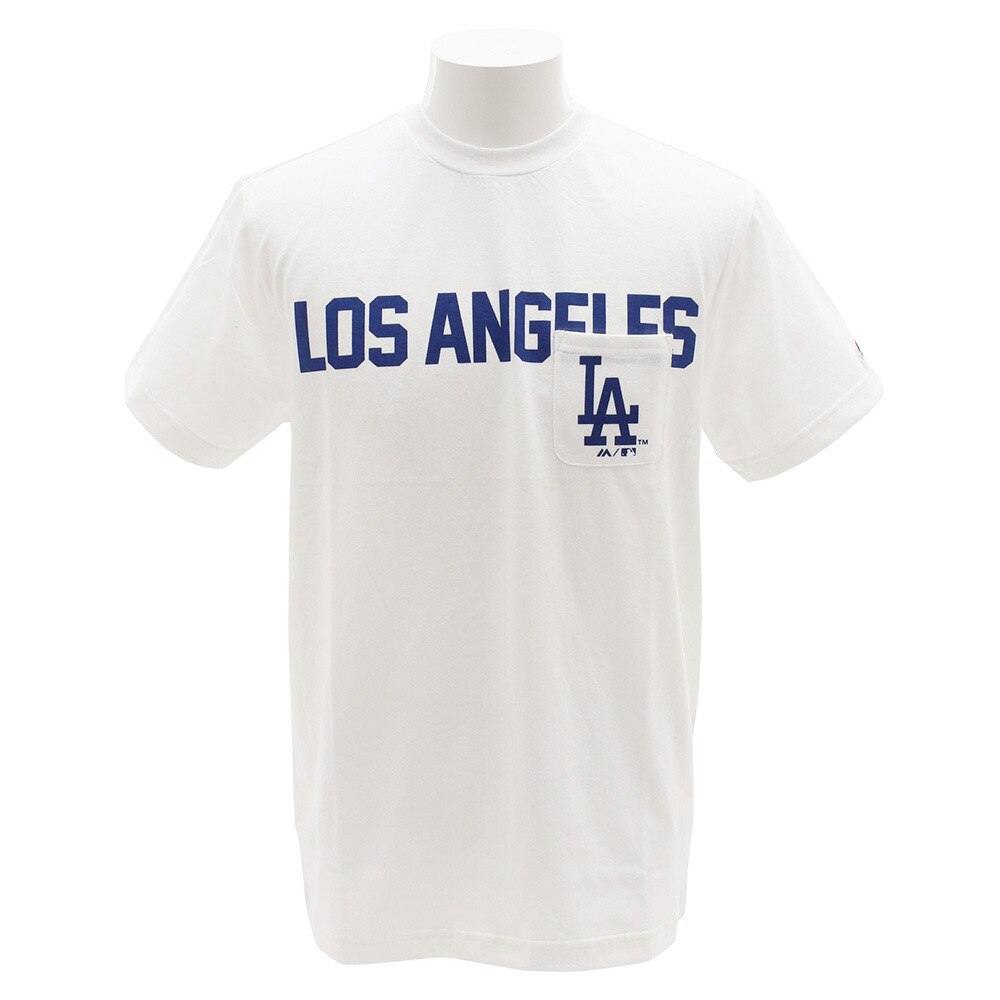 Mlb Tシャツ メンズ 半袖 ポケット ロサンゼルス ドジャース 野球 メジャーリーグ ウェア マジェスティック ヴィクトリアゴルフ Mlb Tシャツ メンズ 半袖 ポケット ロサンゼルス ドジャース 野球 メジャーリーグ ウェア マジェスティック ヴィクトリアゴルフ
